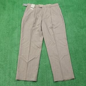 Dockers Recode Pants Mens 36x29 Gray Performance Stretch Heather Classic Fit